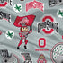 Ohio State University Pattern Nintendo 2DS XL (2017) Skin